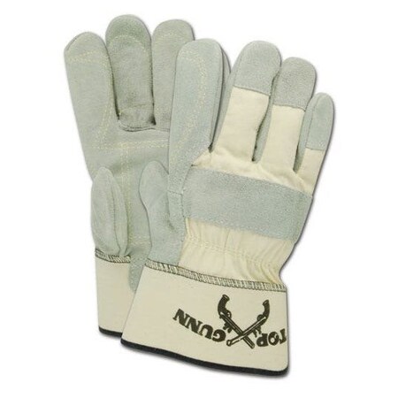 Magid Top Gunn Double Layer Leather Palm Gloves, 12PK TB25E-2PP